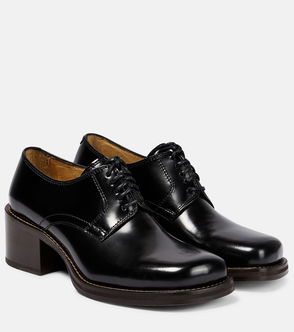 The Row Leather Ranger Derby Shoes