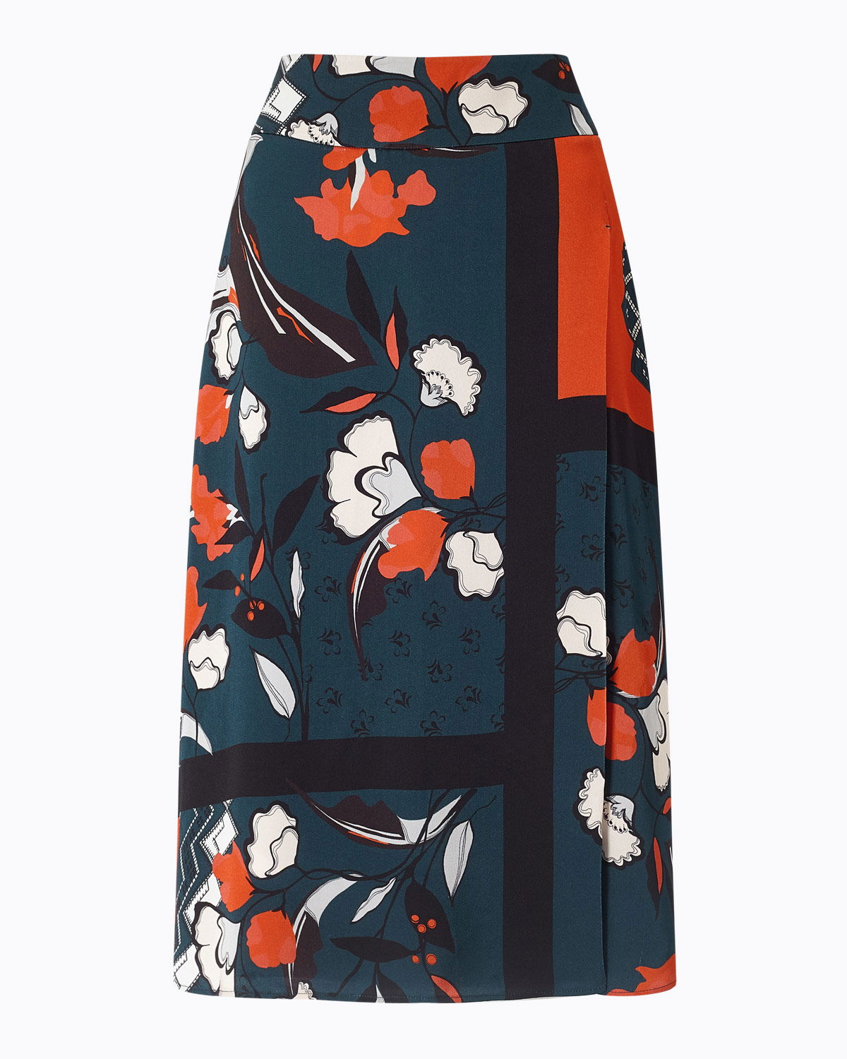 Rent or Buy Jigsaw Dandelion Floral Midi Skirt from Jigsaw