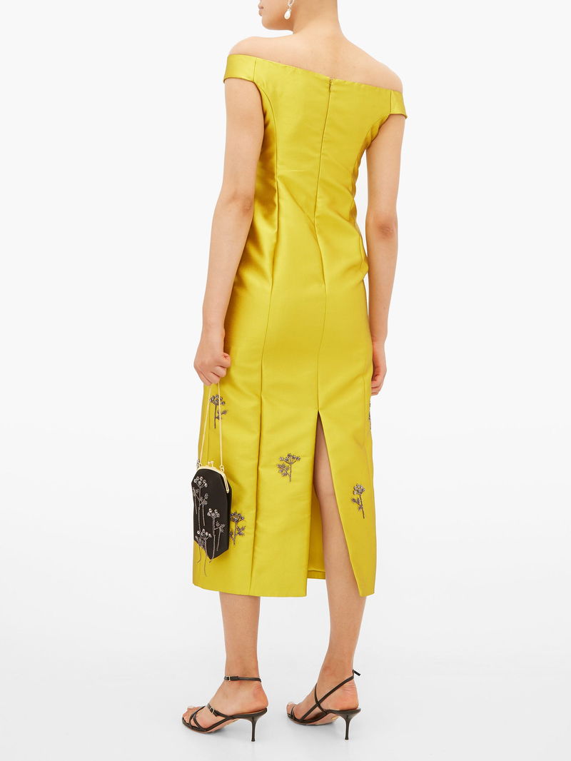 ladies blue midi dress Avec Les Filles Corset Top Midi Dress Women's Dress Periwinkle : 14