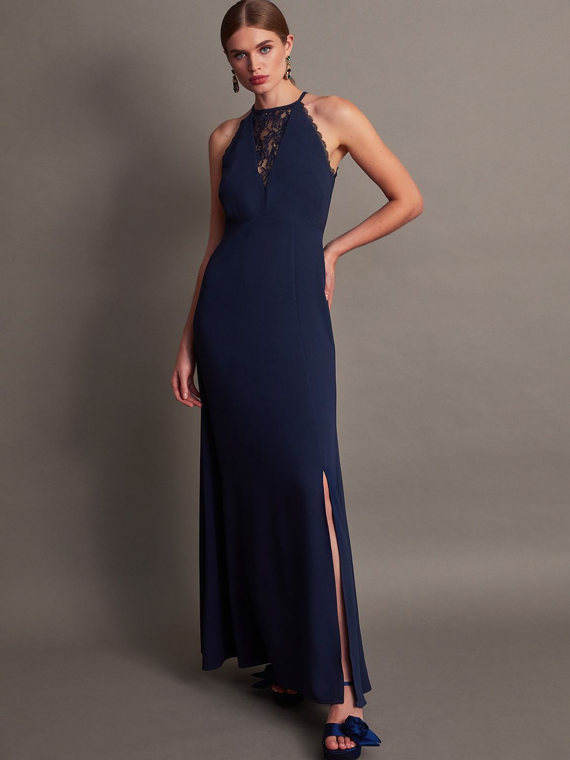 monsoon halter neck dress Jackie Maxi Halter prom
