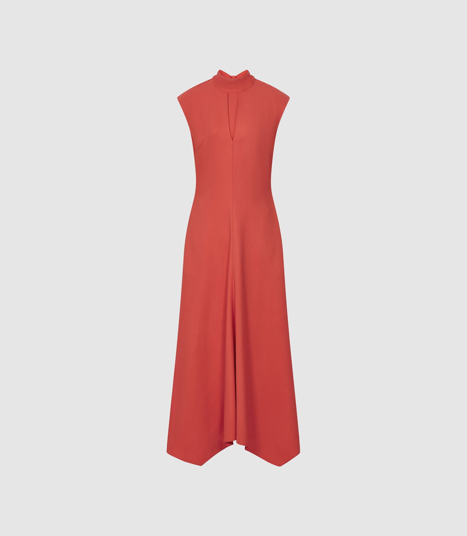 reiss livvy open back dress REISS LIVVY OPEN BACK MIDI DRESS IN TEAL SIZE US8 NWOT