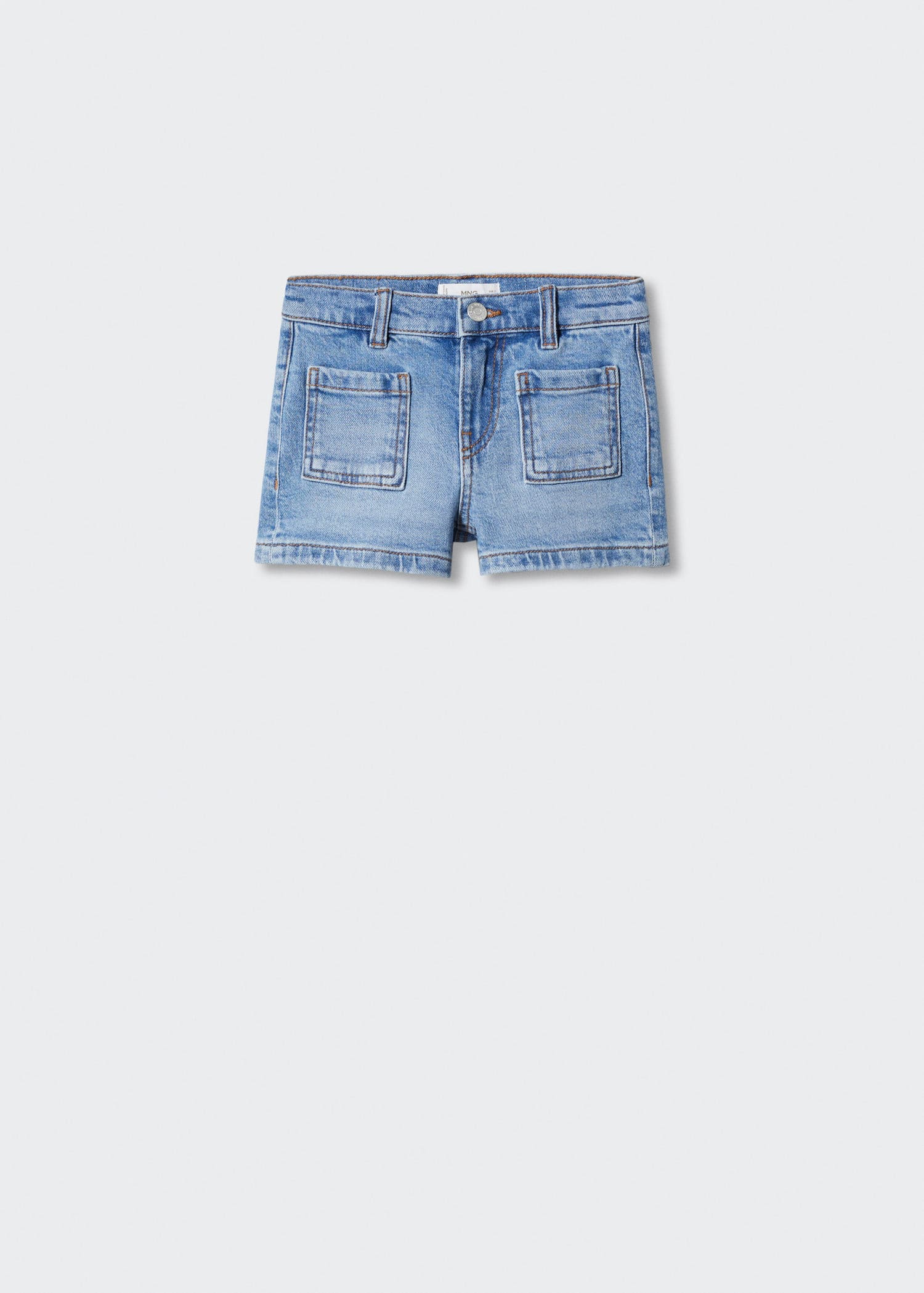 ORANGEBEAR MULTI POCKET DEMIN SHORTS main image 1