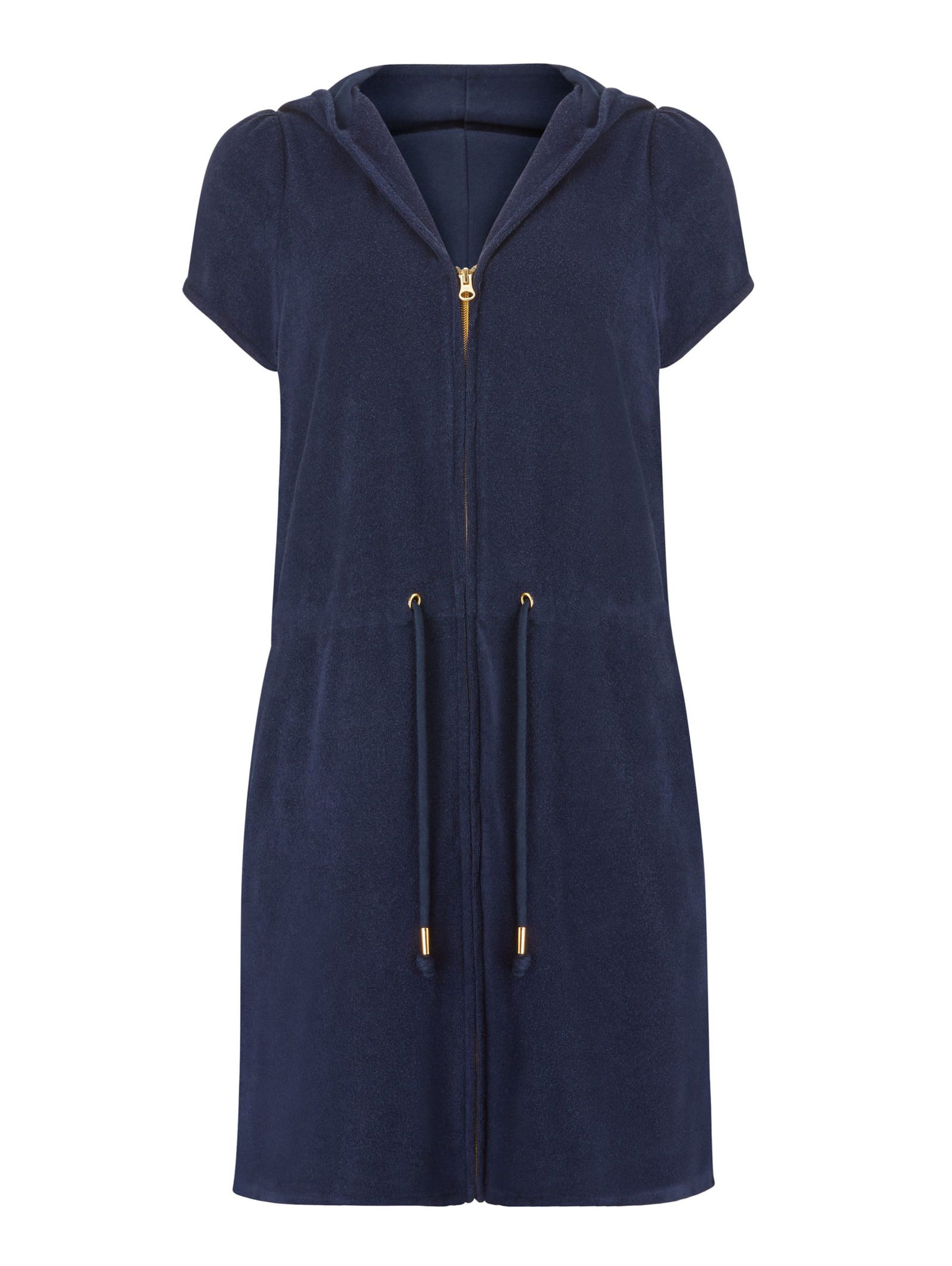 JOHN LEWIS Zip Towelling Dress | endource
