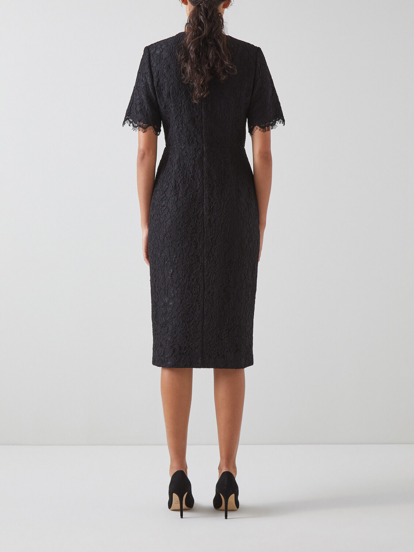 lace tuxedo dress Long Tuxedo Jacket & Lace Half Slip Skirt Wendy Nichol