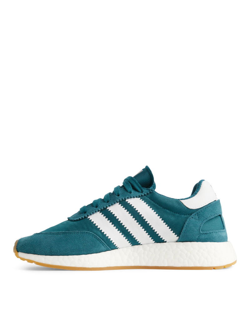 adidas iniki runner green suede