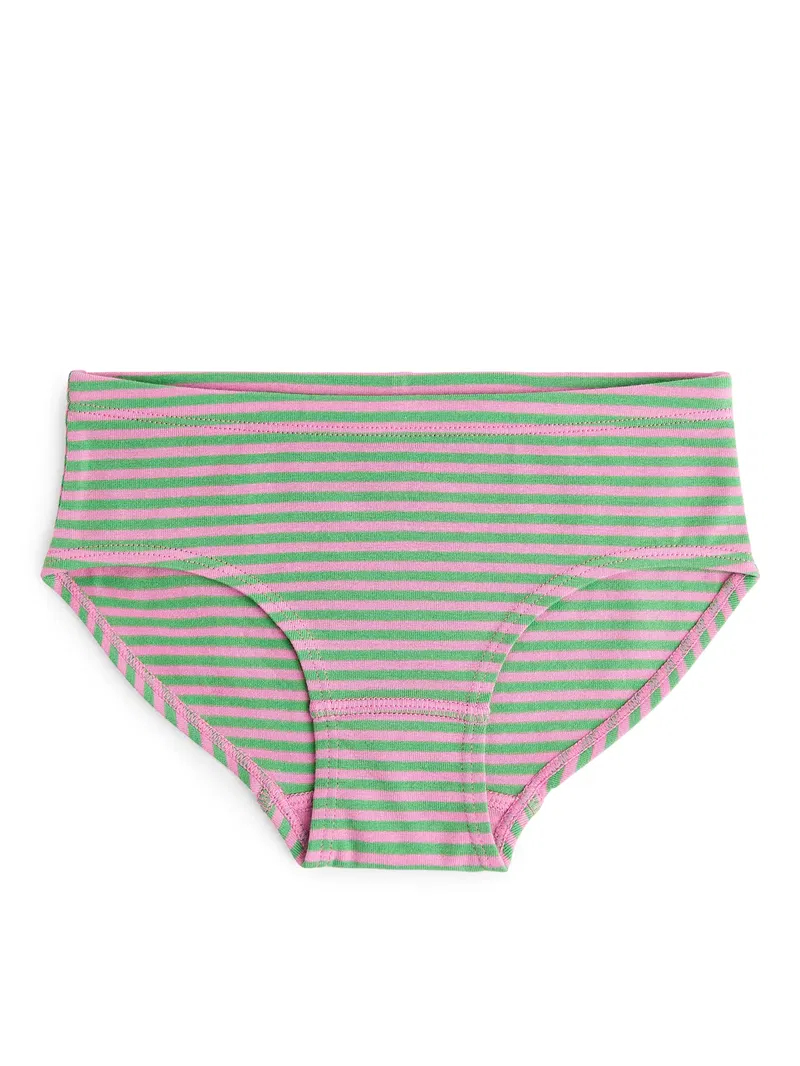 Calvin Klein Kids' Modern Cotton Blend Bikini Brief, Pack of 2