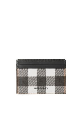 Burberry Vintage Check and Leather Card Case - ShopStyle