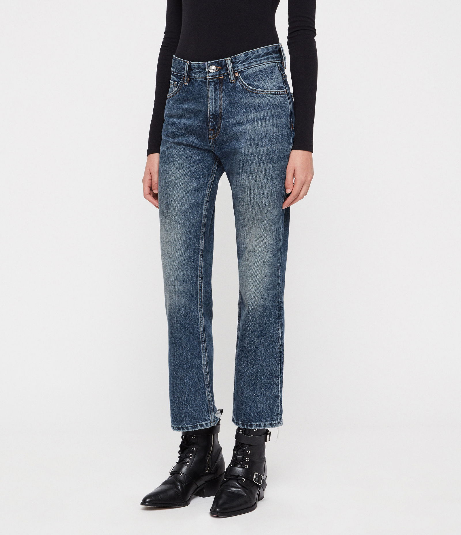 ALLSAINTS Ava Straight Jeans | Endource