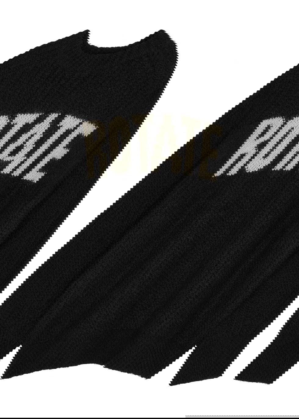 ROTATE BIRGER CHRISTENSEN Brandy Logo Wool-Blend Jumper endource