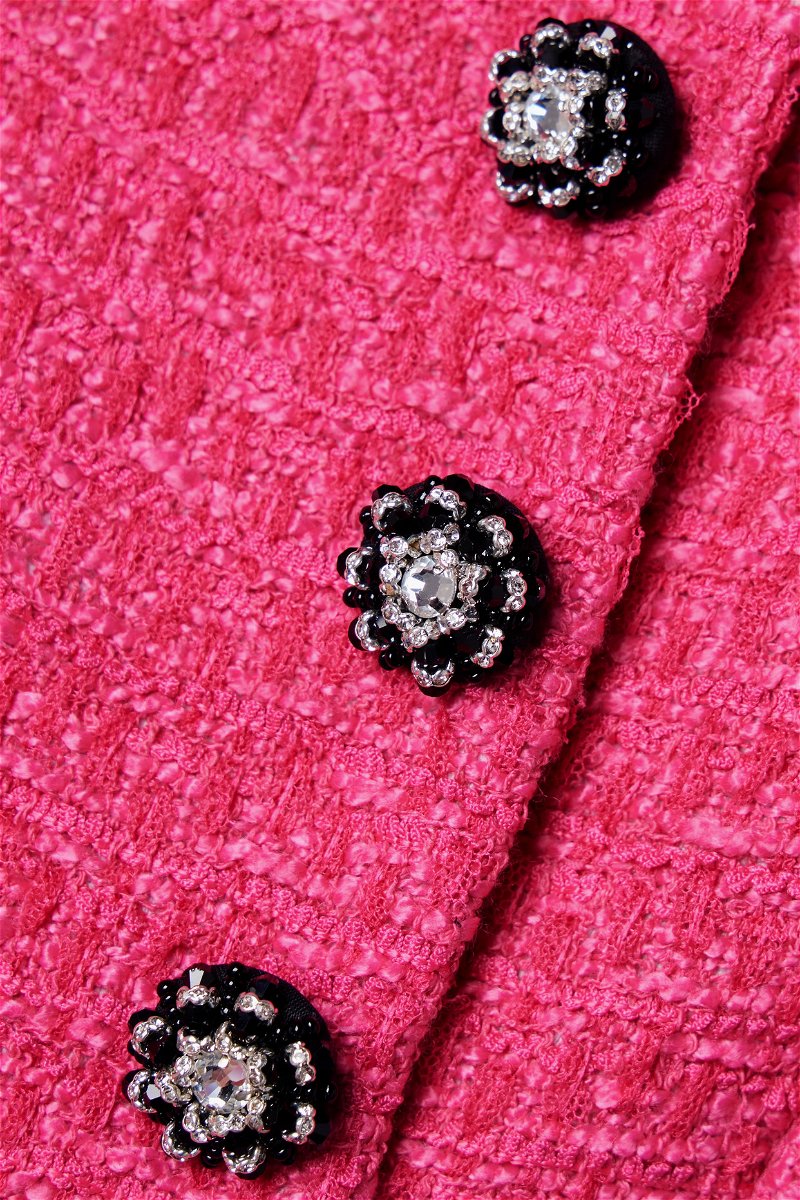 Bouclé Jacket Embroidery