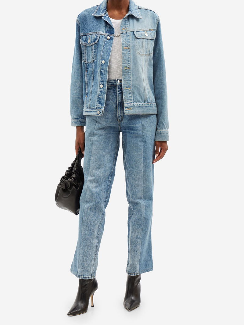 The Twin Two-Tone Denim Jacket