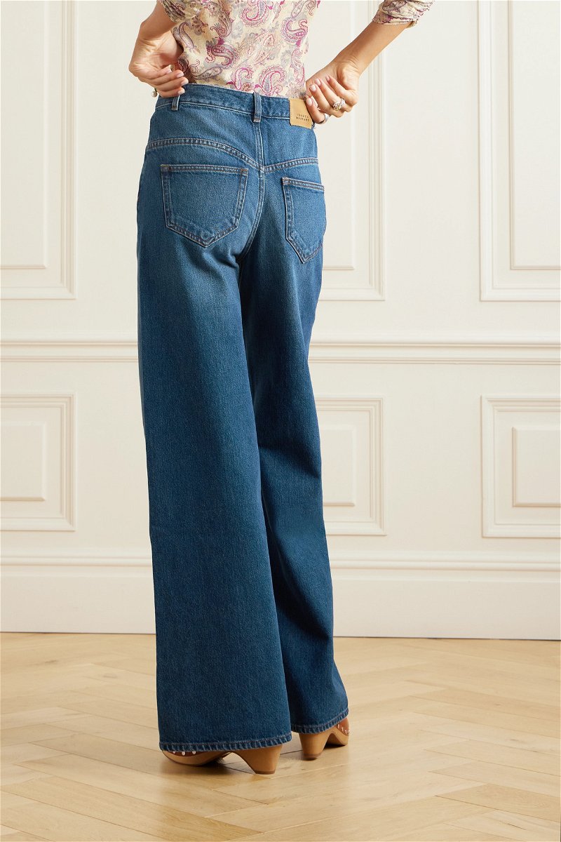 Women's Lemony Wide Leg Jeans In Blue