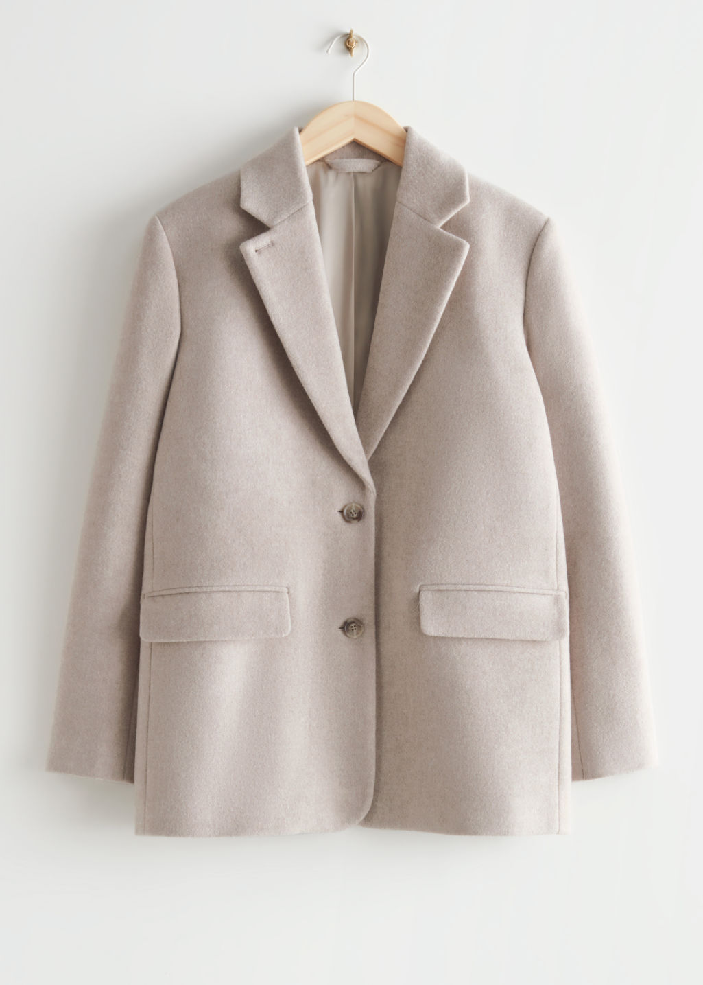 OTHER STORIES Oversized Wool Blazer endource