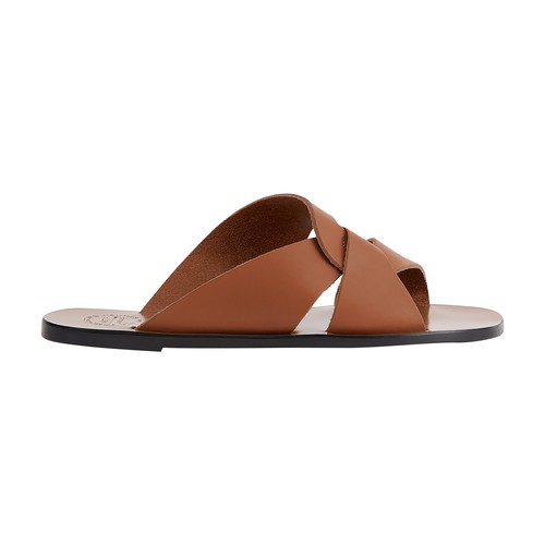 ATP ATELIER Allai Leather Flat Sandals endource