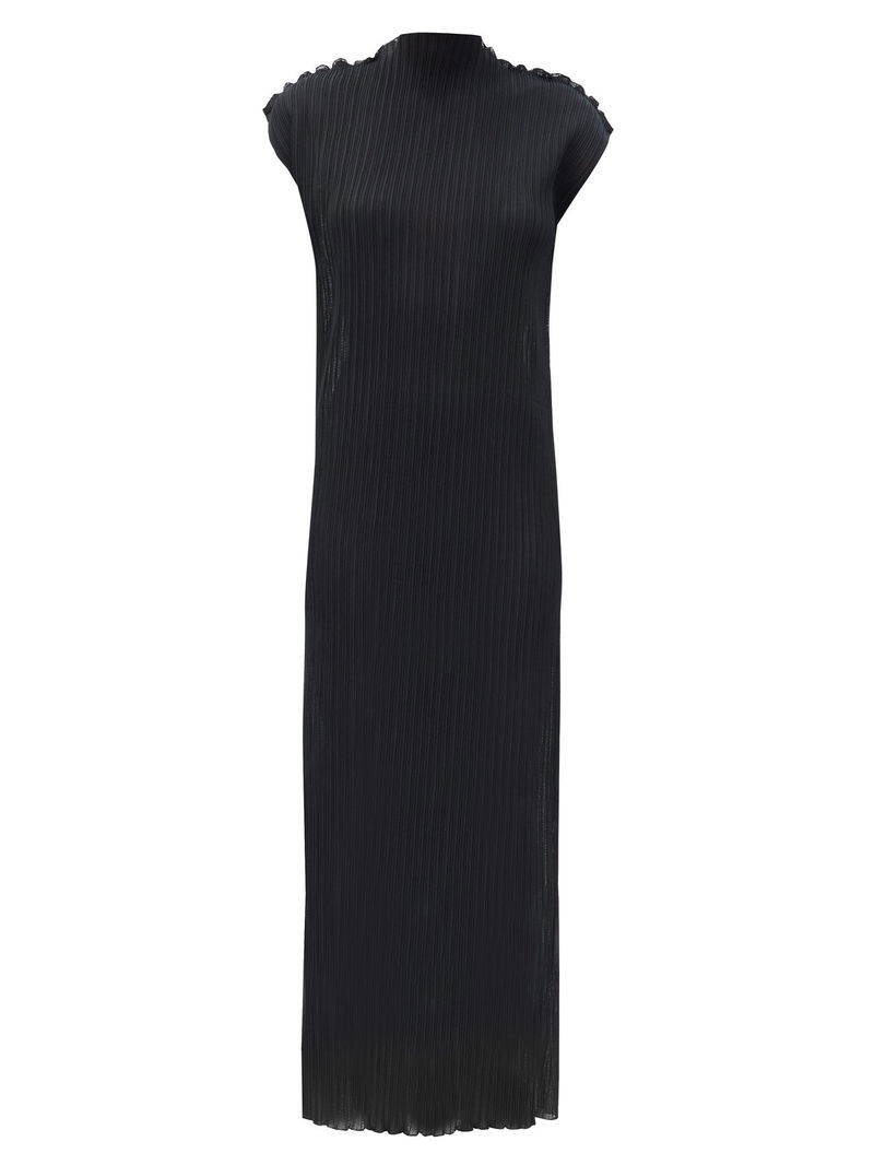 JIL SANDER Translucent Pliss-Jersey Dress | endource
