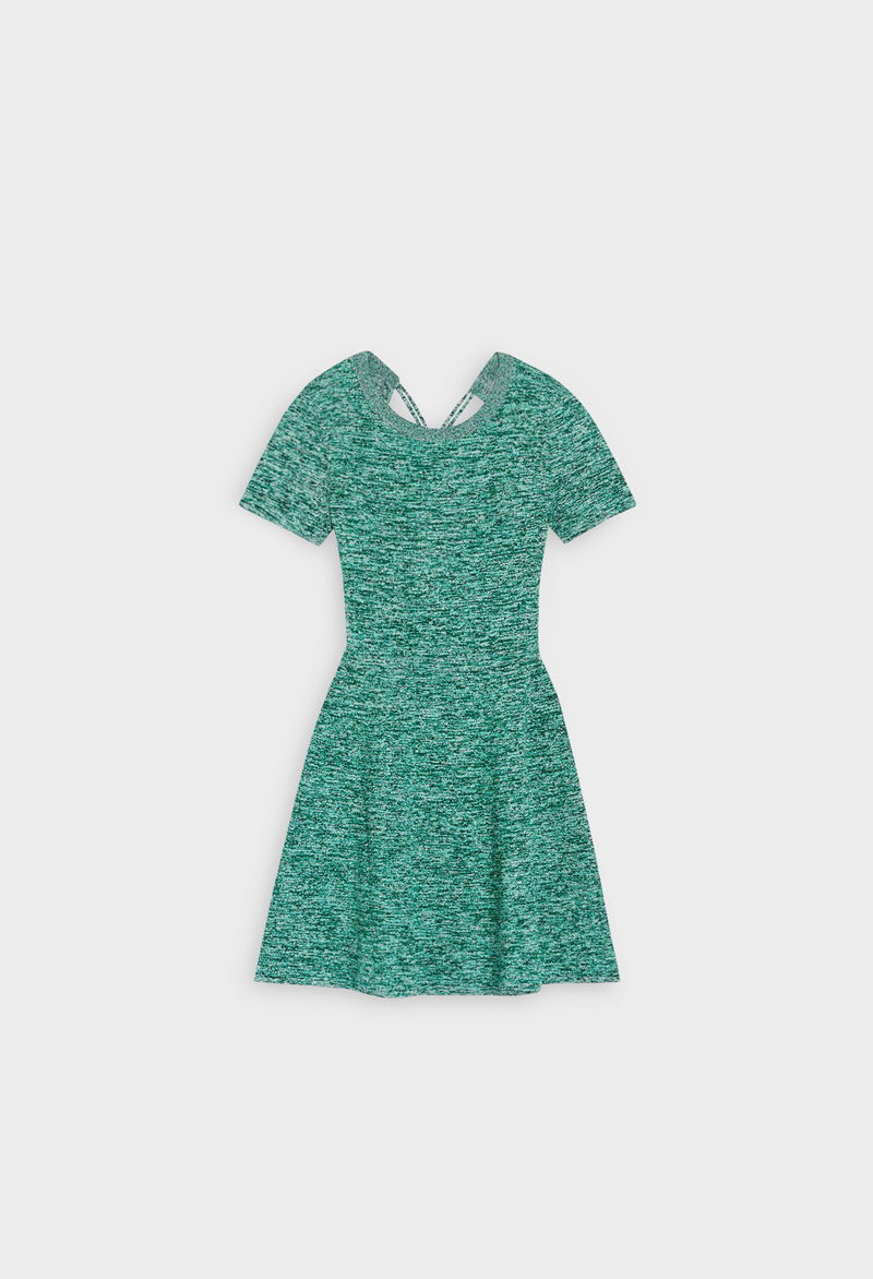 claudie pierlot green dress Robe Claudie Pierlot de seconde main pour Femme main image 1