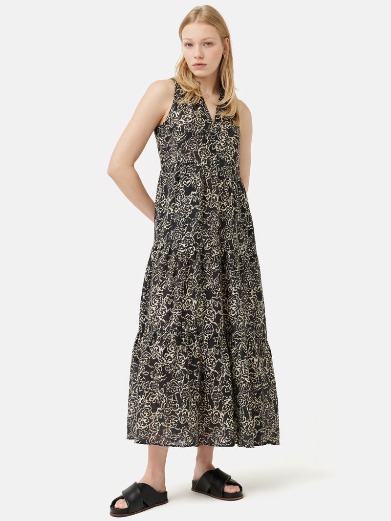 chinese dress ladies New Moon Maxi Dress | Hawaiian Apparel & Beachwear | Jigsaw | One Size