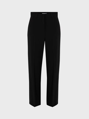 ARKET Quilted Trousers in Black