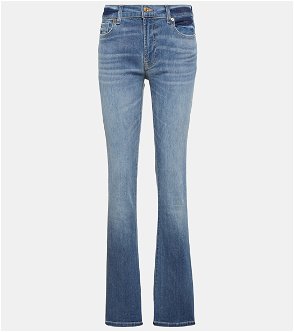 Midrise bootcut jeans in purple - 7 For All Mankind
