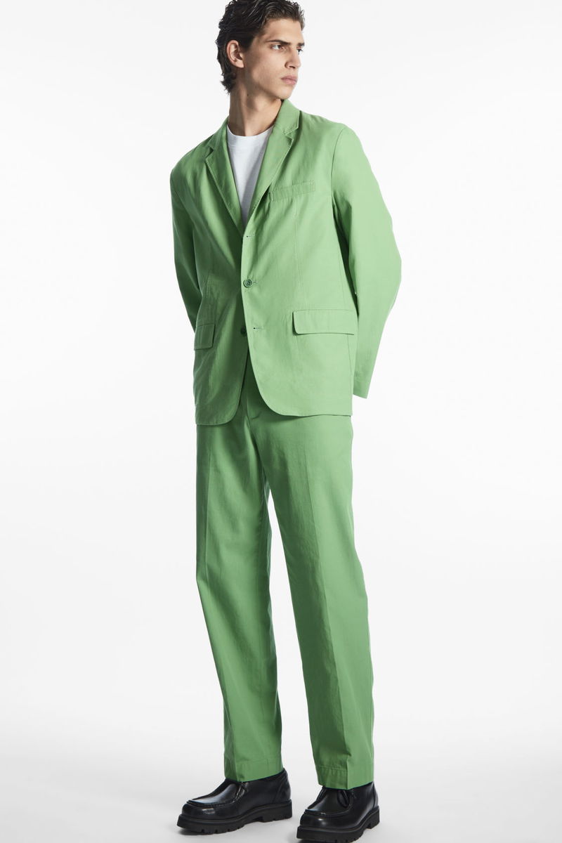 COS Unstructured Single-Breasted Blazer endource