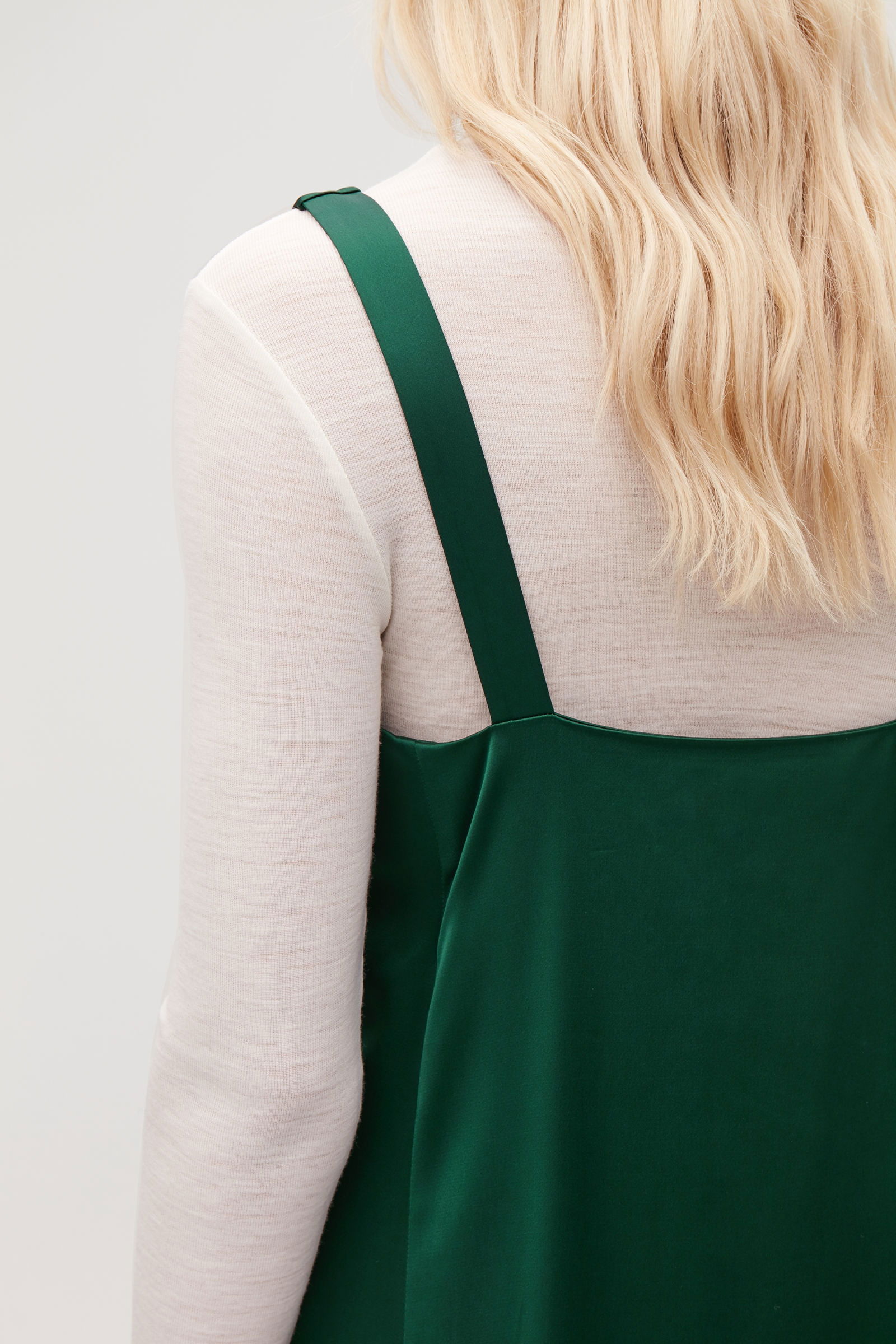 COS Long Satin Dress | endource