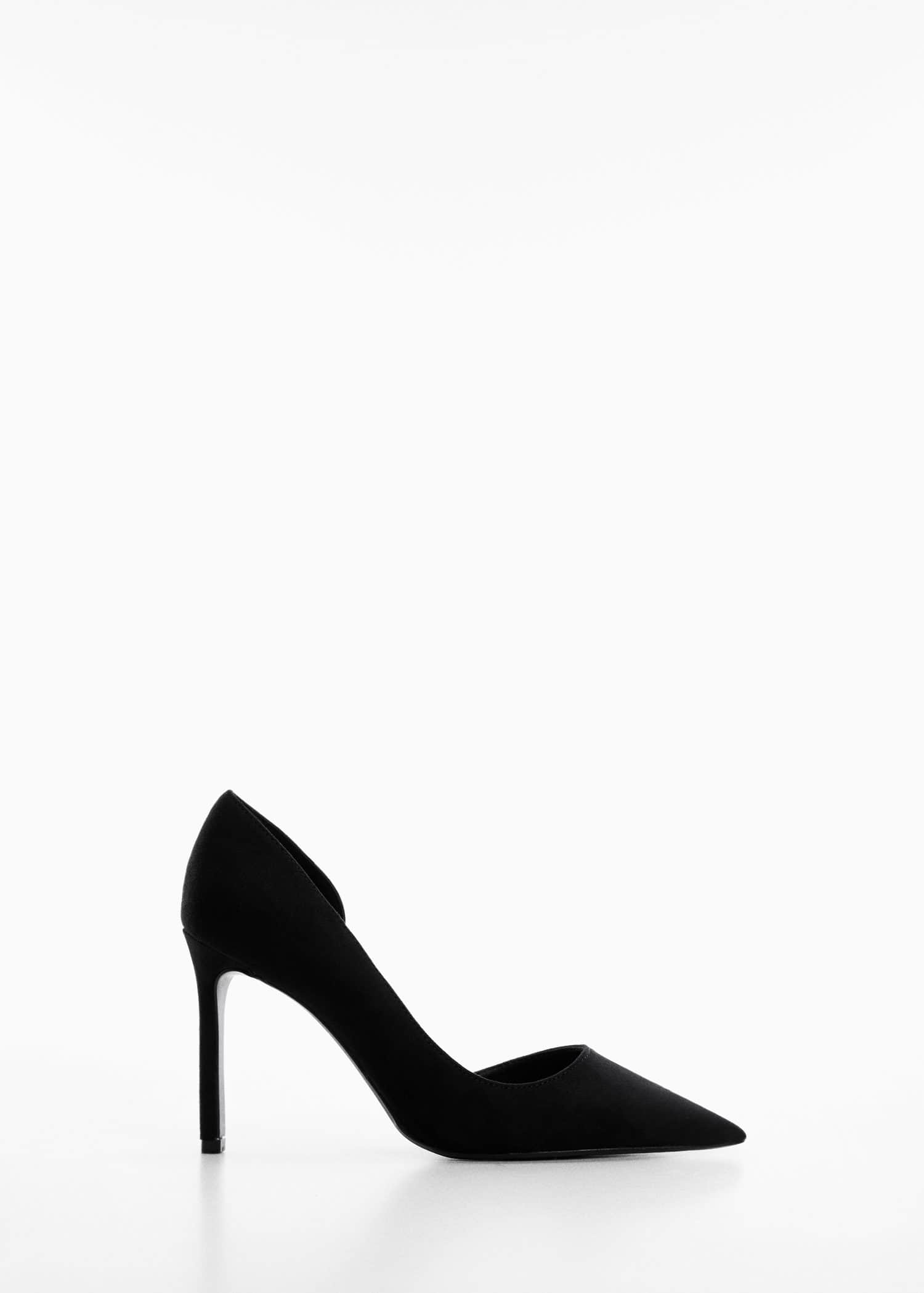 MANGO Asymmetric Stiletto Shoes in Black | Endource