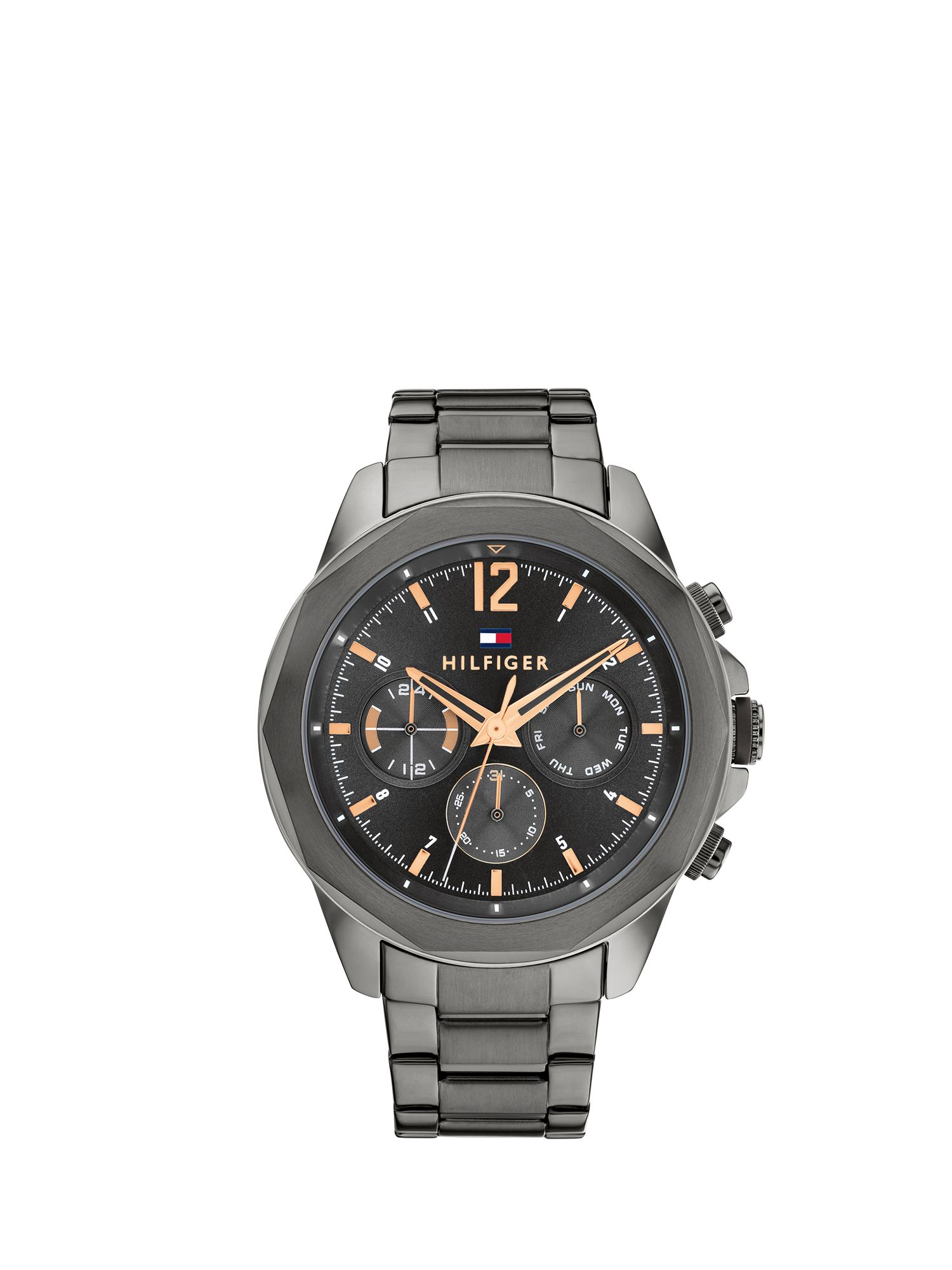 TOMMY HILFIGER Lars Chronograph Bracelet Strap Watch | endource