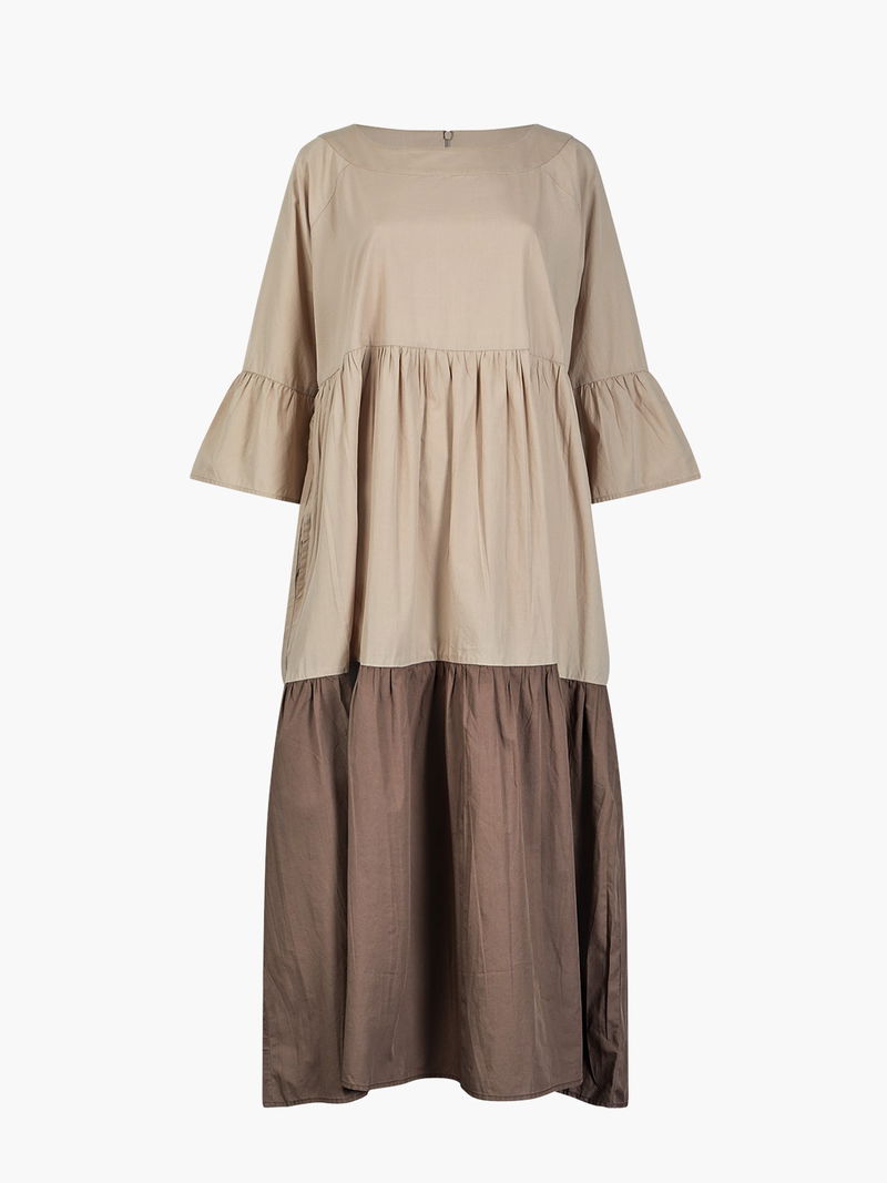 chinese dress ladies Rent French Connection Anna Cora Pleated Button Down Maxi Dress Orange