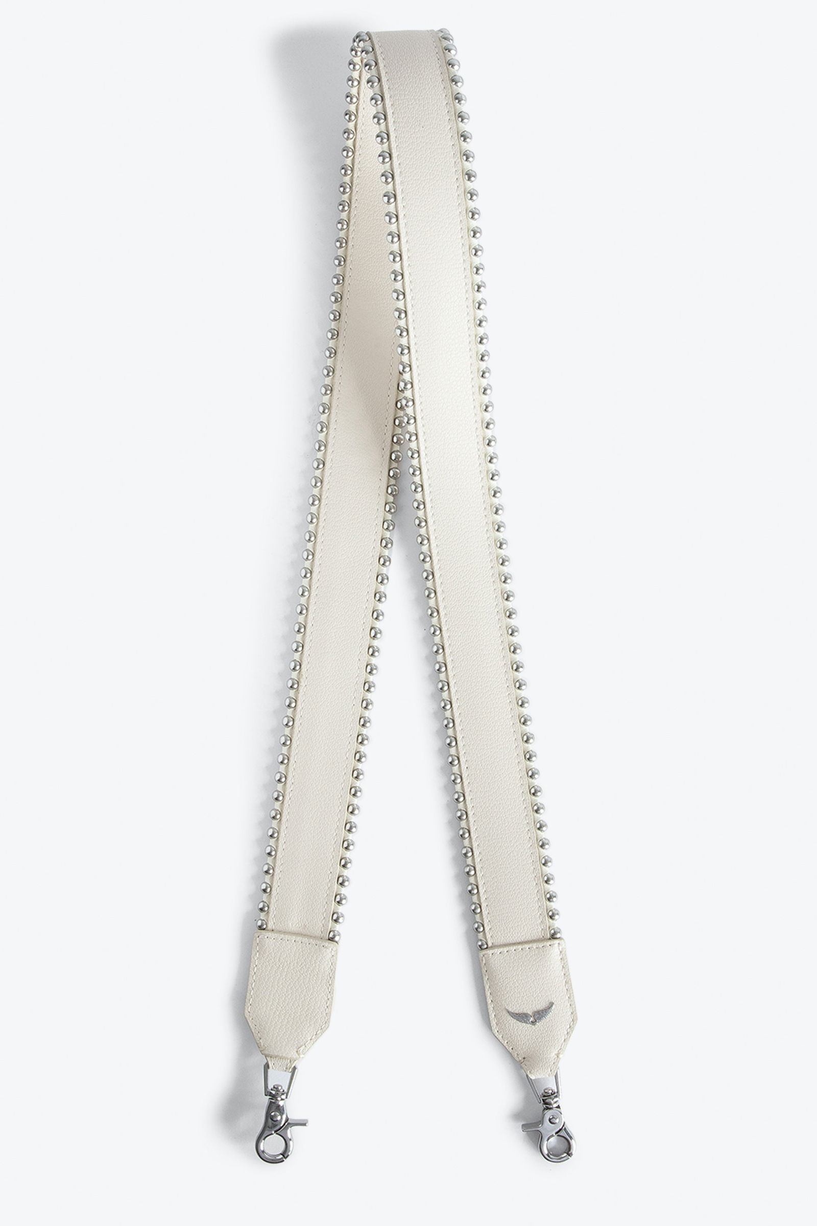 ZADIG & VOLTAIRE Studs Piping Shoulder Strap in Flash Endource