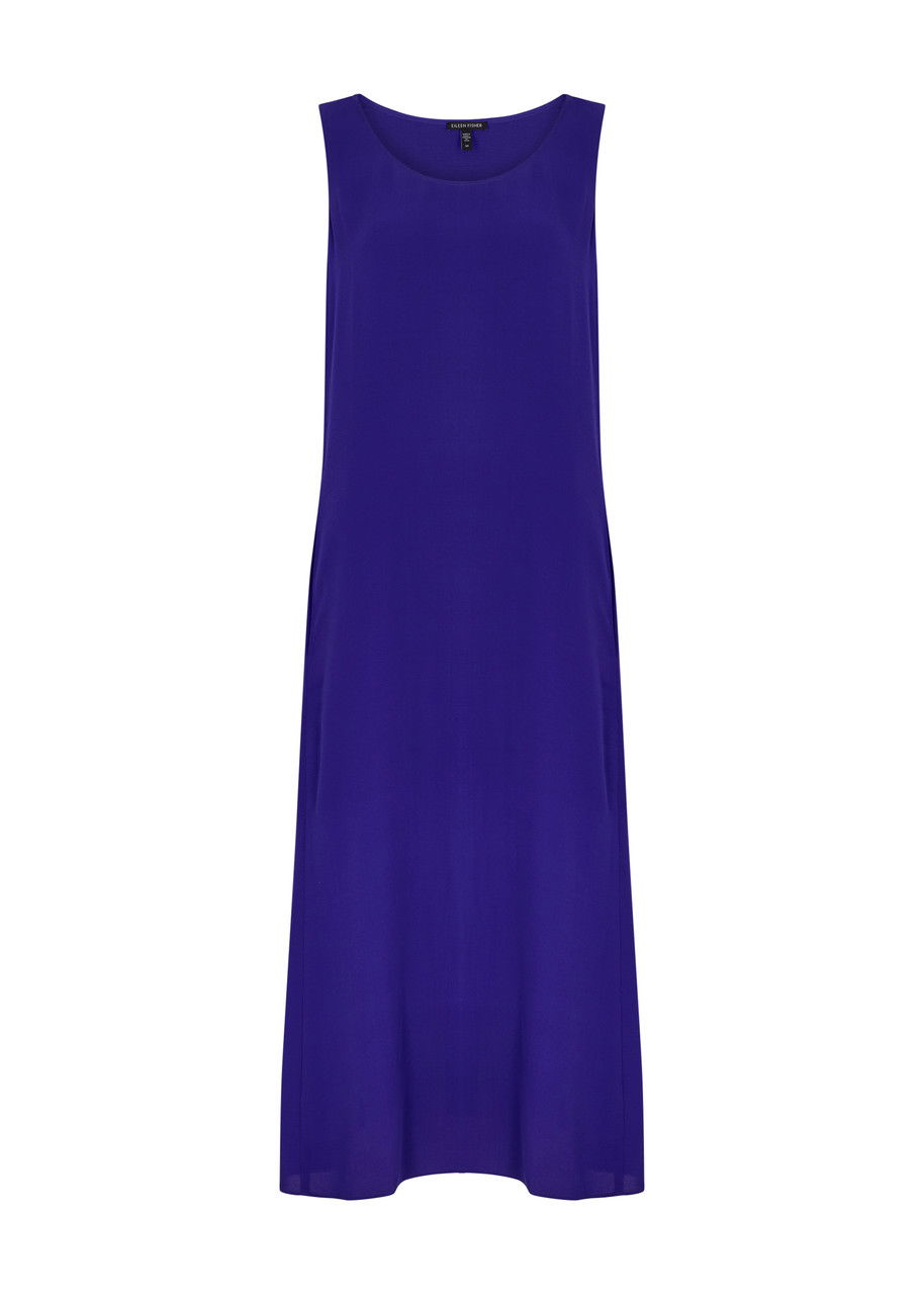 EILEEN FISHER Silk Midi Dress