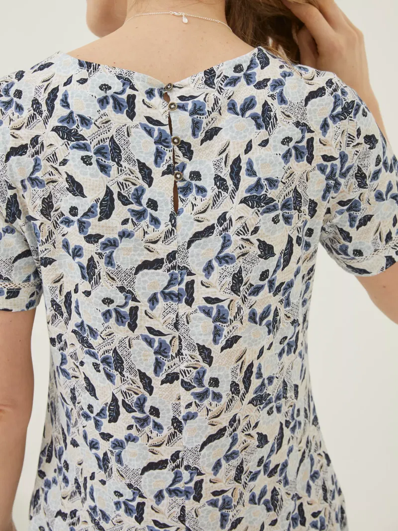 fatface simone velvet dress