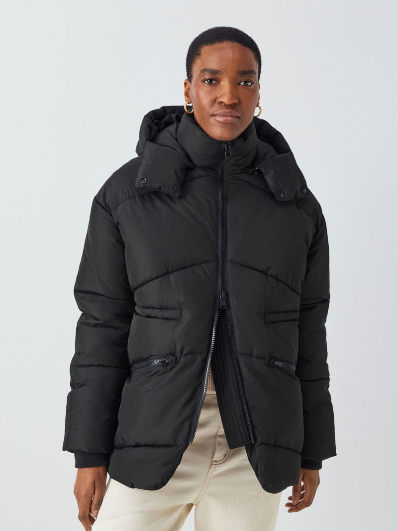 Funnel Neck John Lewis Down Coat John Lewis Puffer Coat JOHN LEWIS