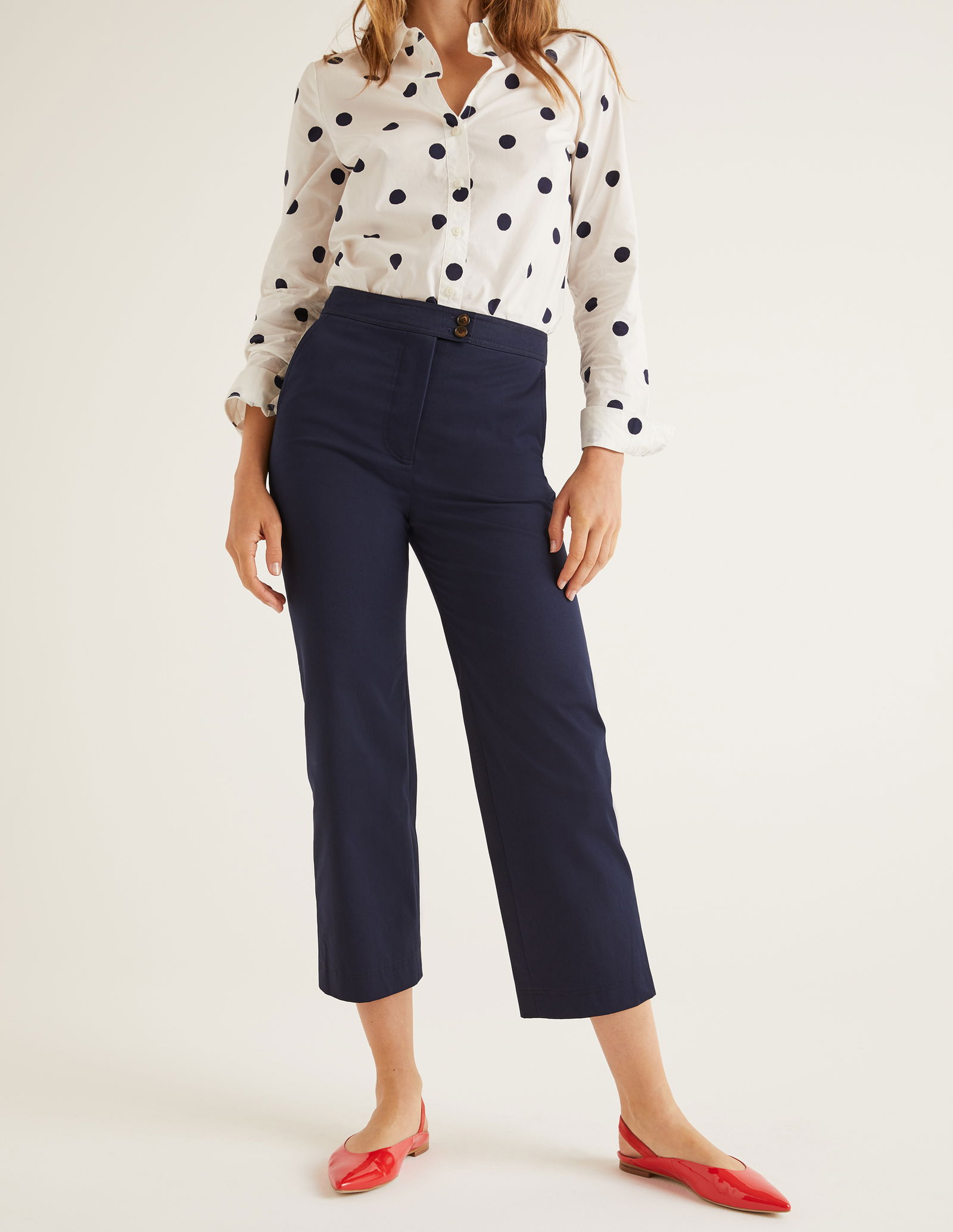 BODEN Brampton Cropped Trousers | Endource