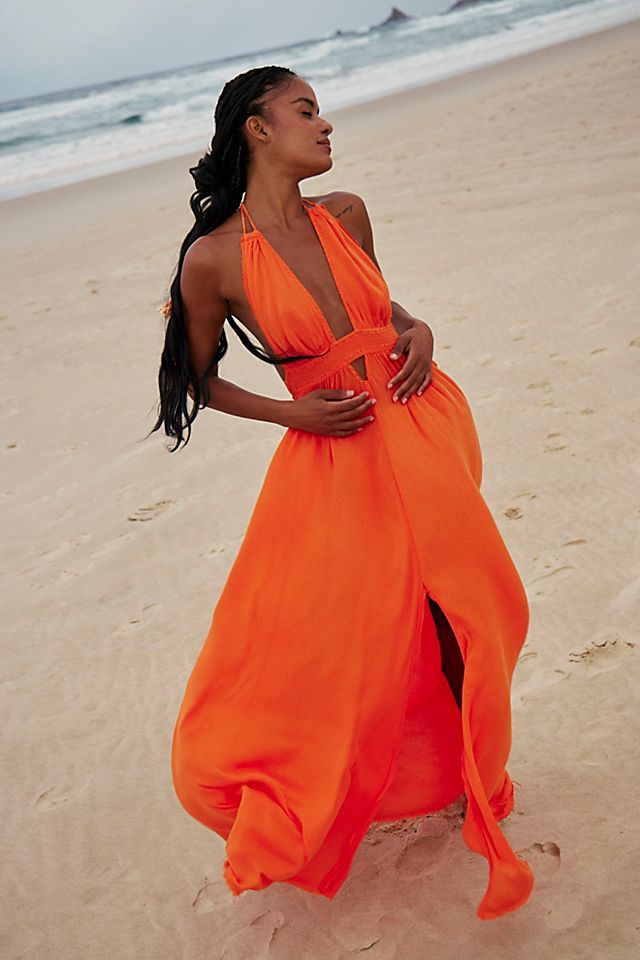 empire waist dresses and tops Free People Bali Belle Midi Dress by Free People main image 1