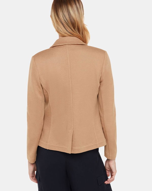 WHISTLES Neutral Slim Jersey Jacket | endource
