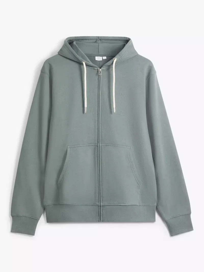 Tommy Hilfiger Logo Hoodie, White at John Lewis & Partners