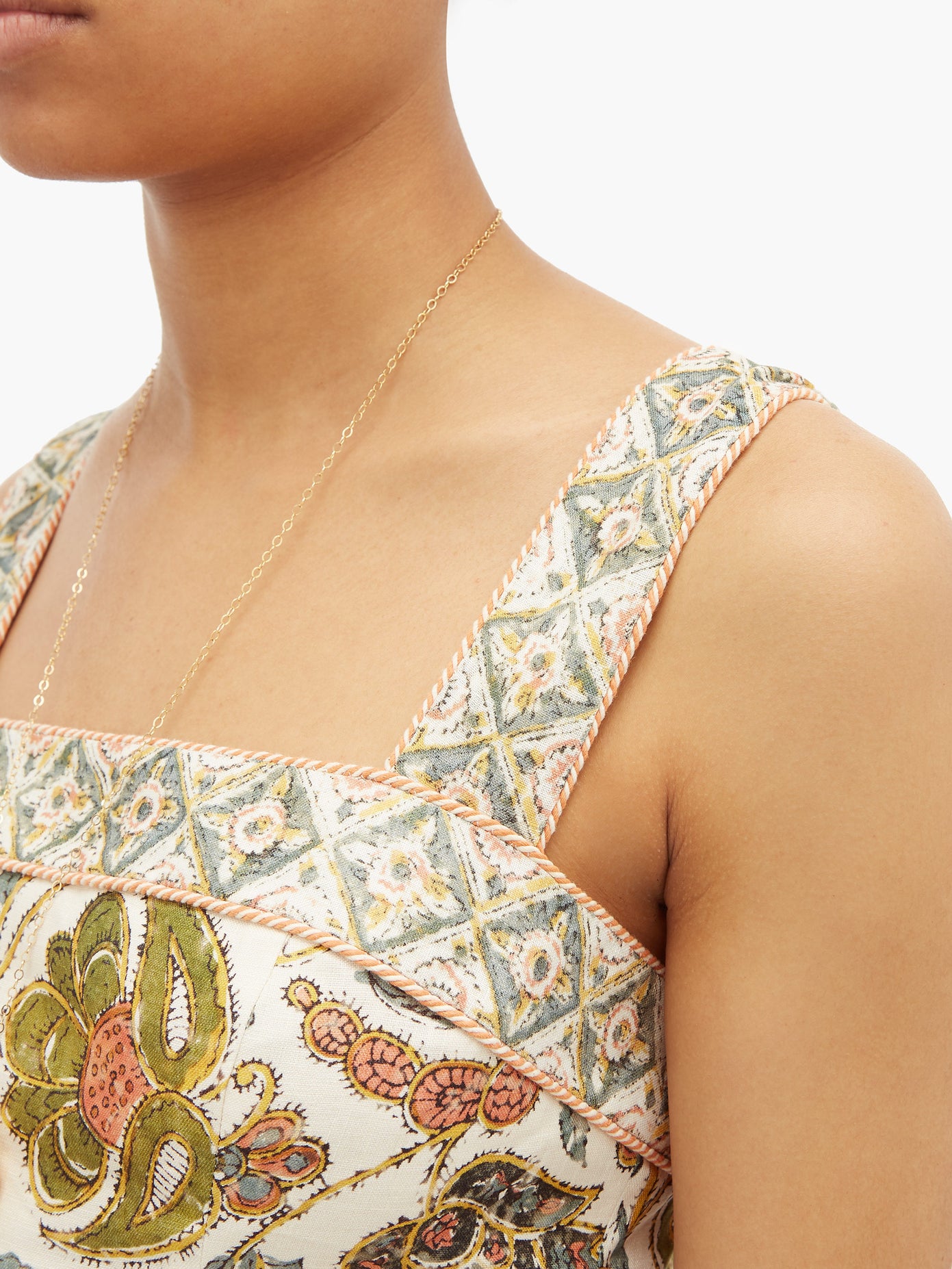 edie tie mini dress zimmermann Zimmermann - Edie Tie Mini Dress