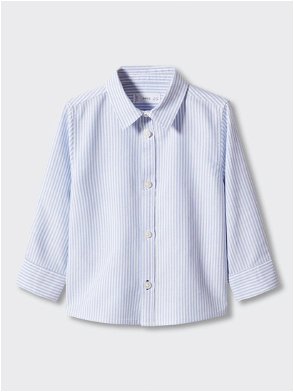 John Lewis Regular Fit Cotton Oxford Button Down Shirt, Blue at