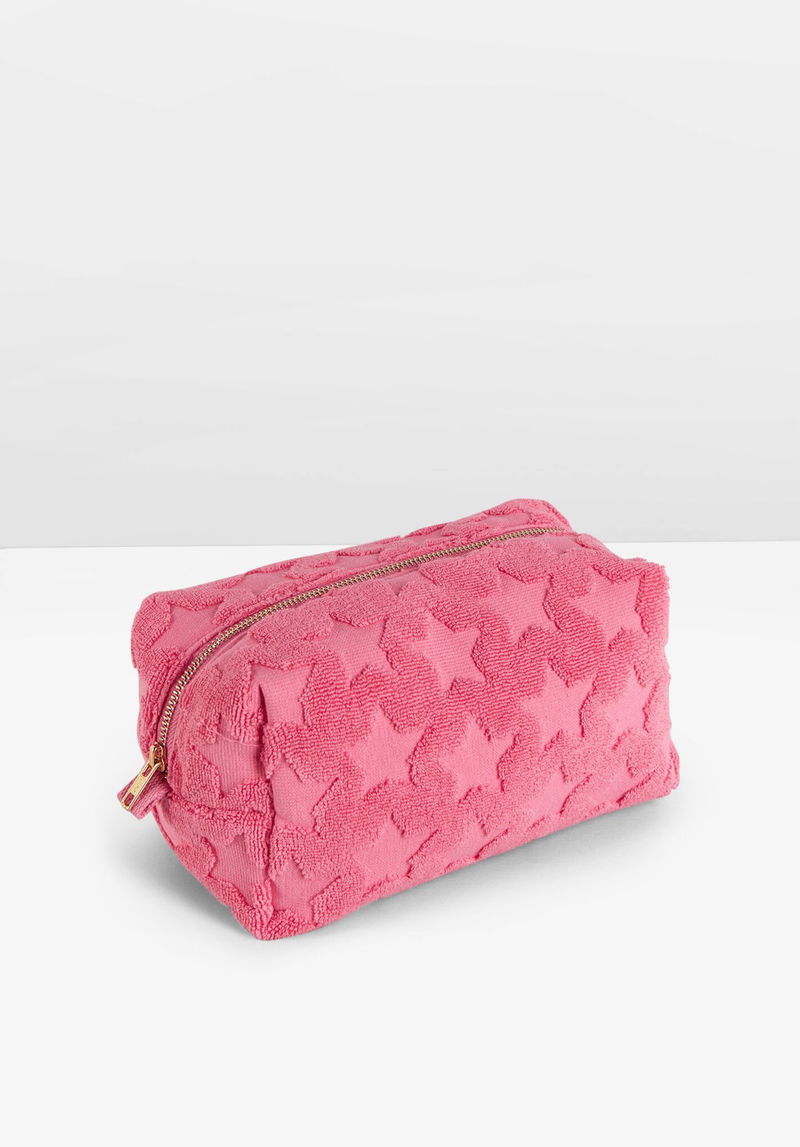 HUSH Luana Make Up Bag in Pink