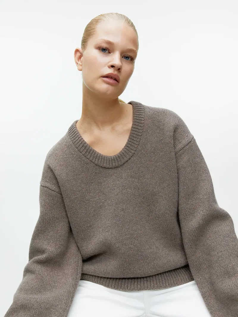 arket oversized sweater