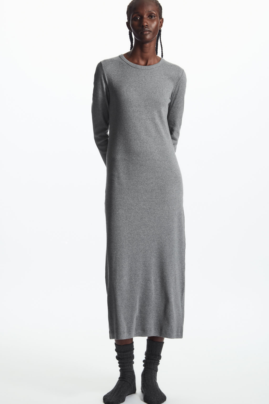 COS Ribbed Maxi Dress | endource