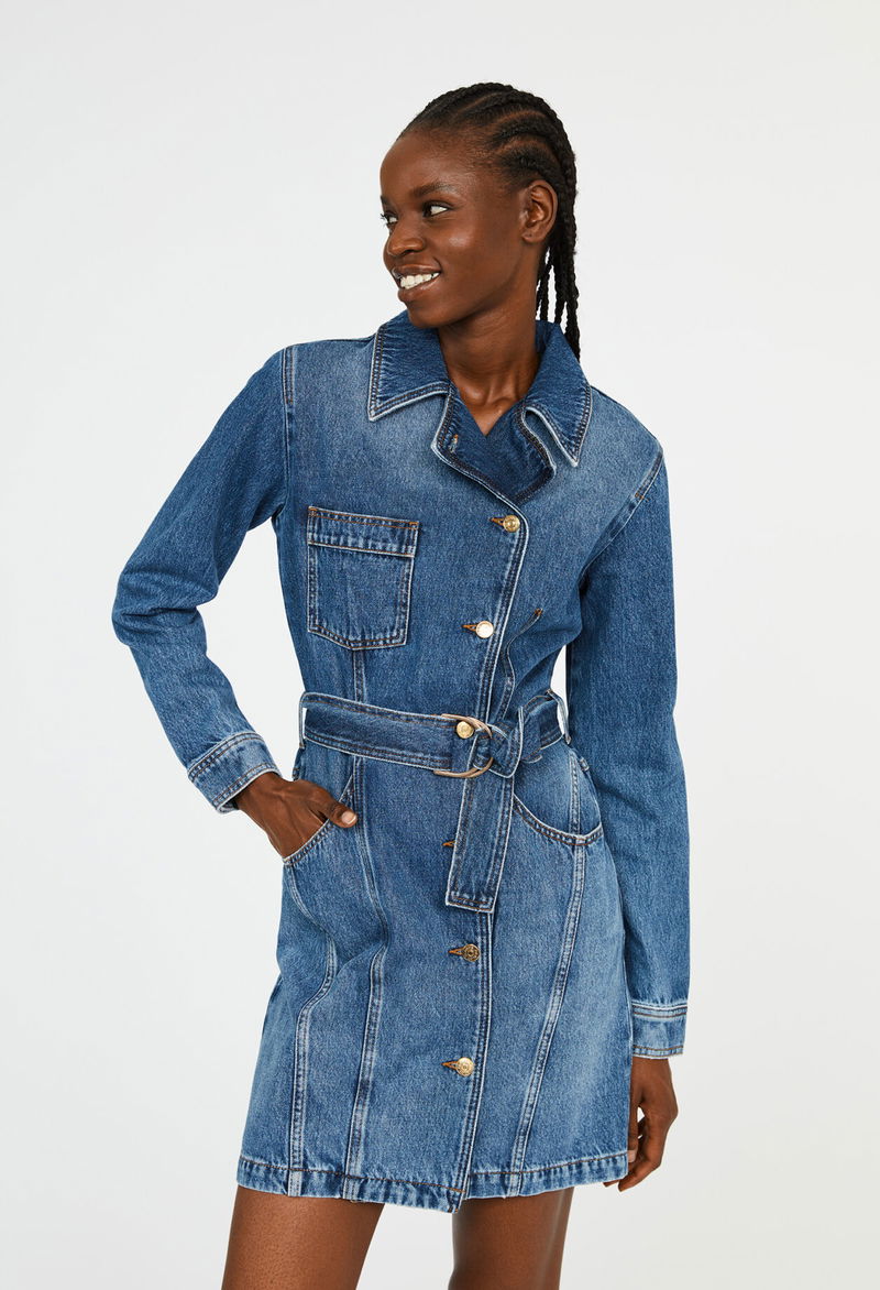 CLAUDIE PIERLOT Organic Cotton Short Dress | endource CLAUDIE PIERLOT Organic Cotton Short Dress | endource
