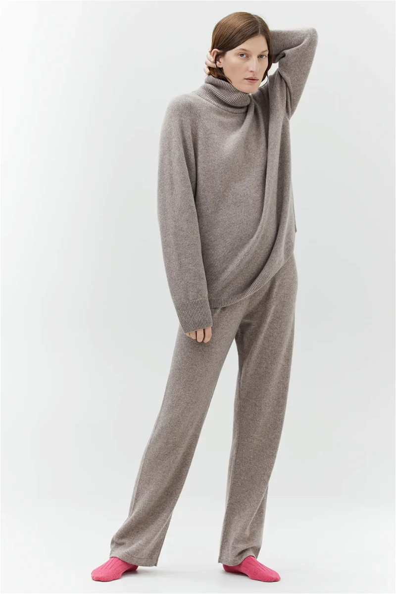 ARKET Cashmere Knitted Trousers | Endource