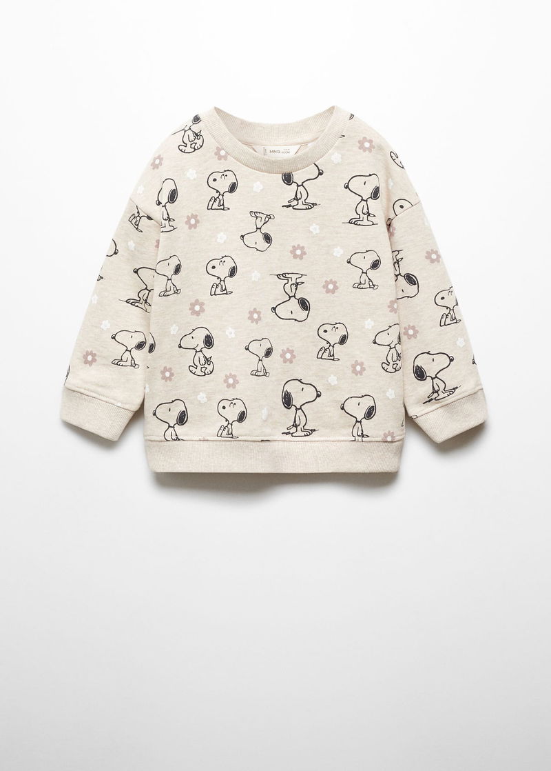 MANGO Snoopy-Print Sweatshirt endource