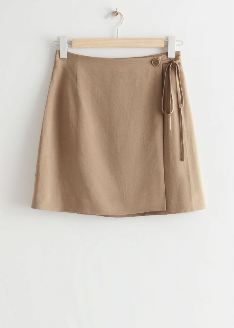 amp; Other Stories + Mini Wrap Skirt