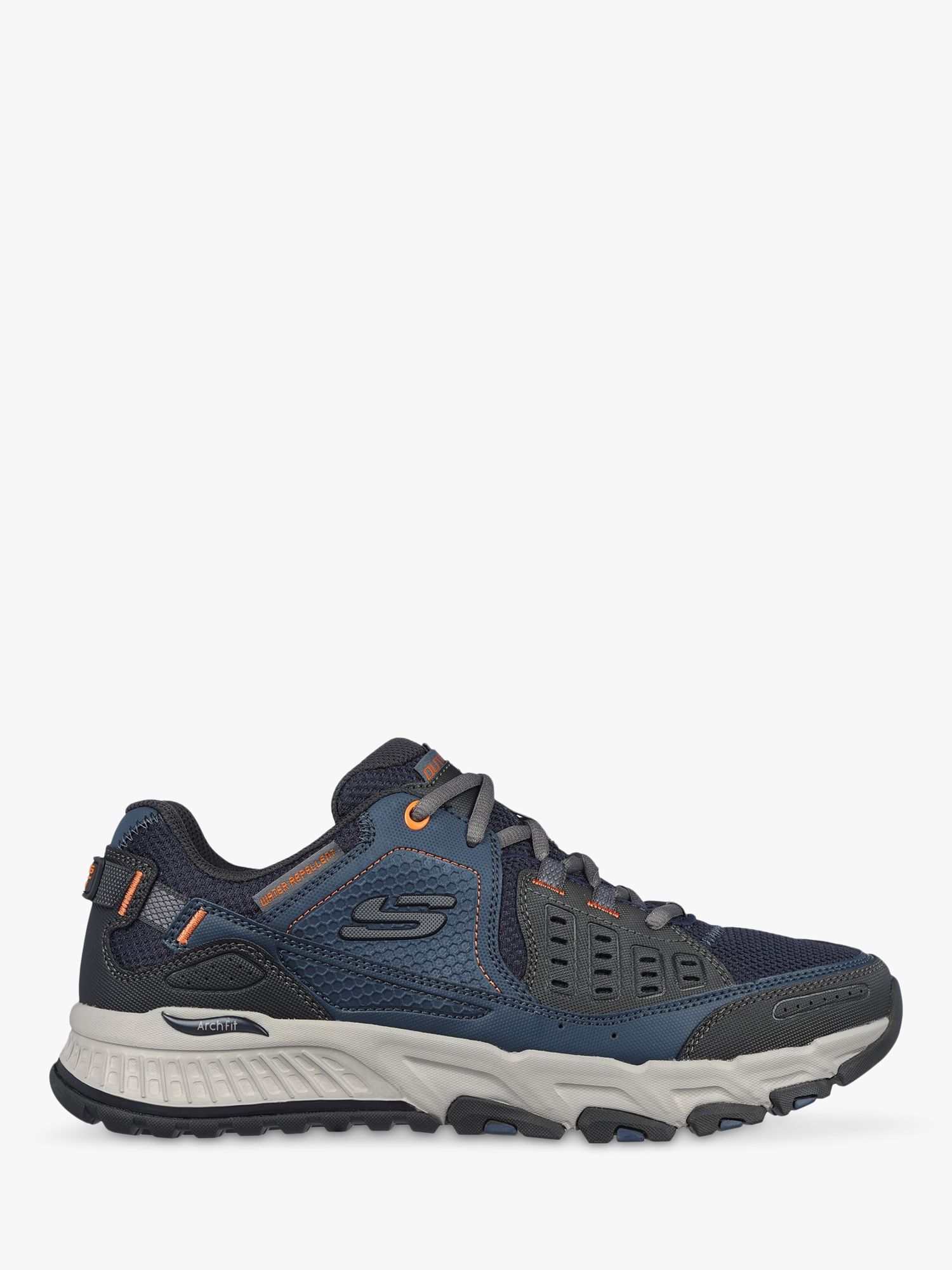 SKECHERS Arch Fit Escape Plan Hiking Shoes in Navy | Endource