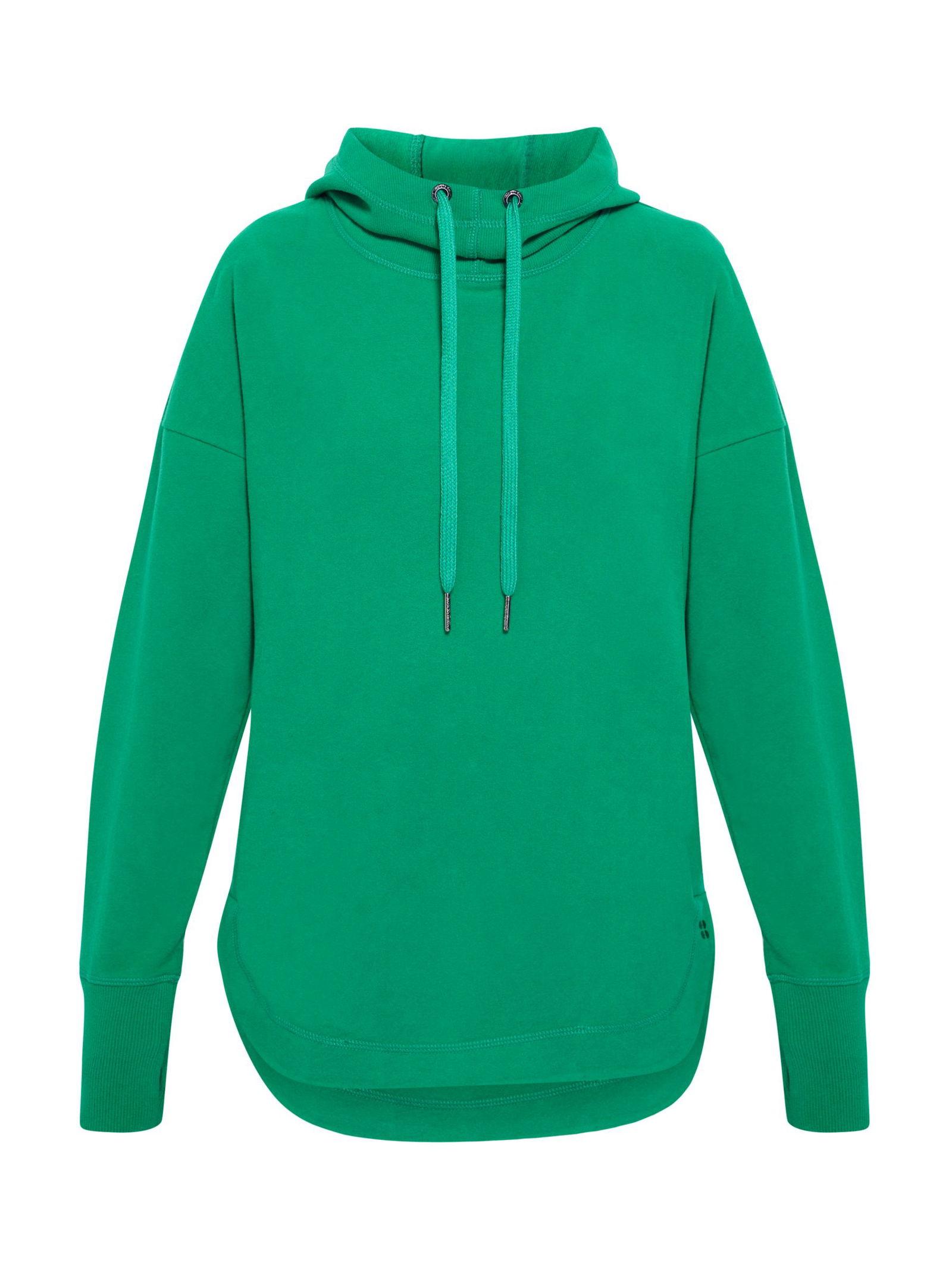 Sweaty Betty ELEVATED ZIP UP HOODY - Zip-up sweatshirt - retro green/dark  green 