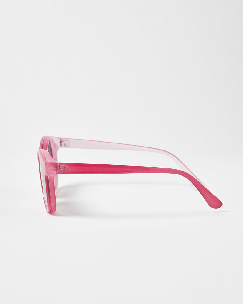 OLIVER BONAS Watermelon Preppy Round Sunglasses endource