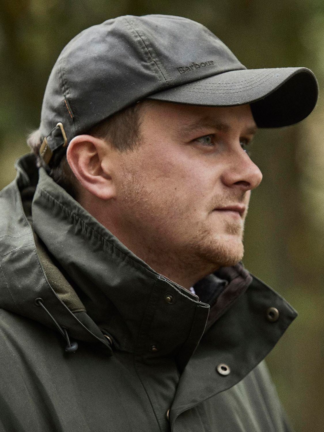 BARBOUR Waxed Cotton Sports Cap endource