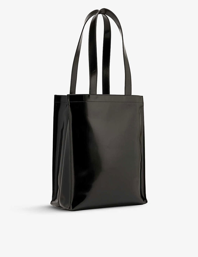 Leather Tote Acne Studios Pvc Tote Acne Studios Baker Lips-print